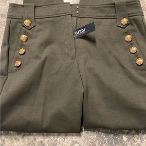 White House Black Market Jolie Straight Luxe Stretch Pants/Size 10 R NEW